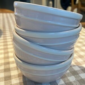 Lenox Kate Spade All In Good Taste Sculpted Stripe Blush Pink Soup Cereal Bowl